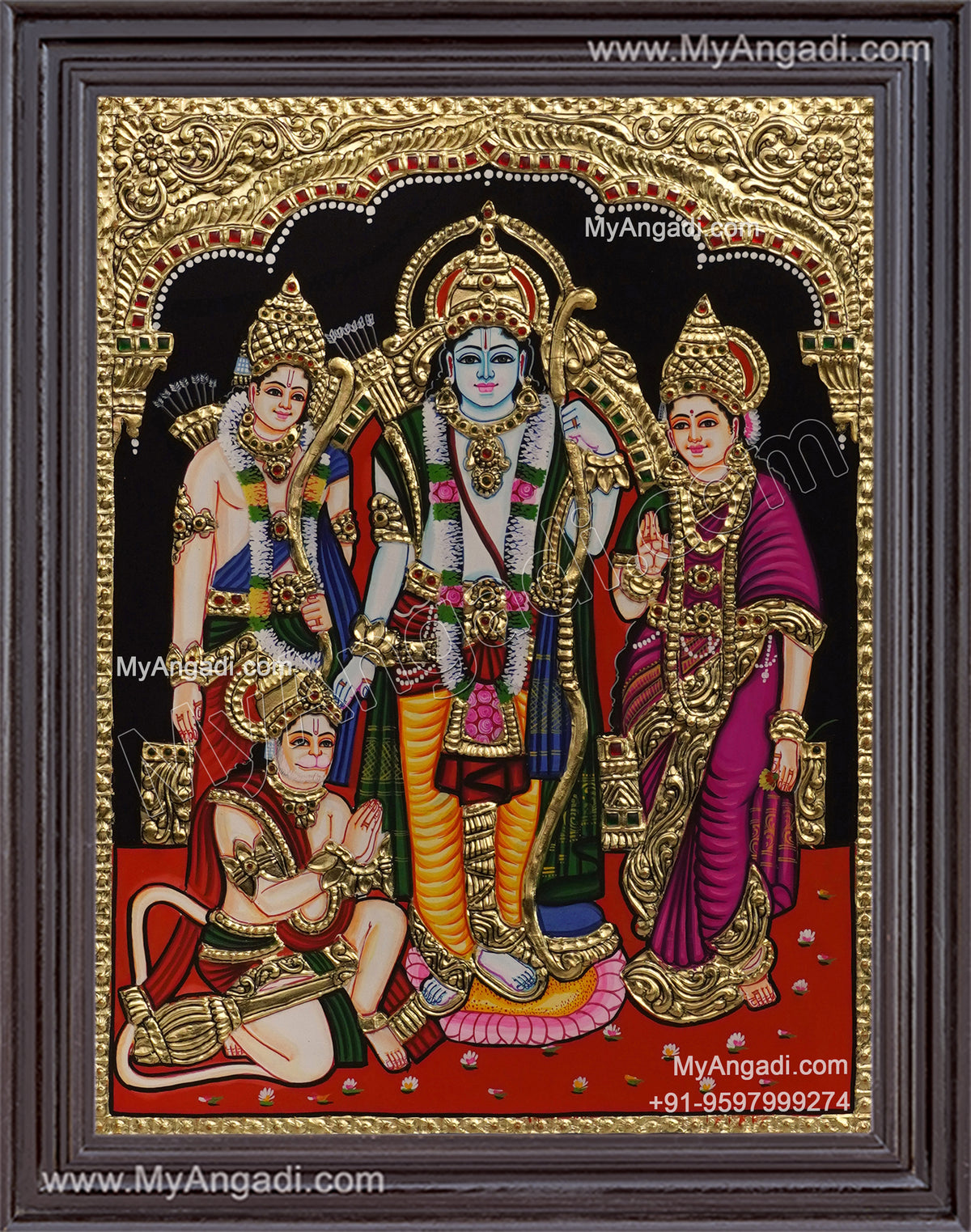 Ram Durbar Tanjore Painting