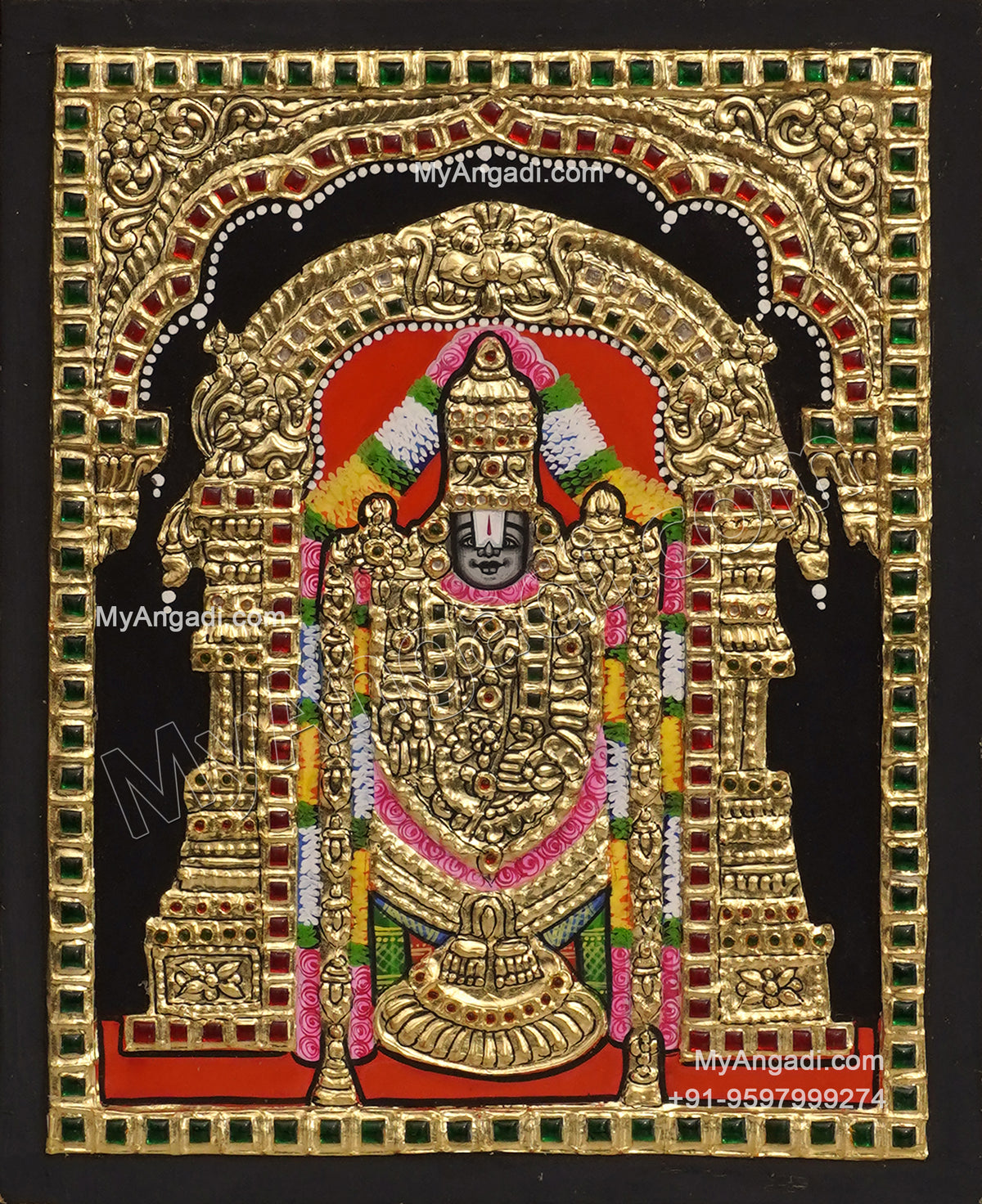 Balaji Tanjore Painting