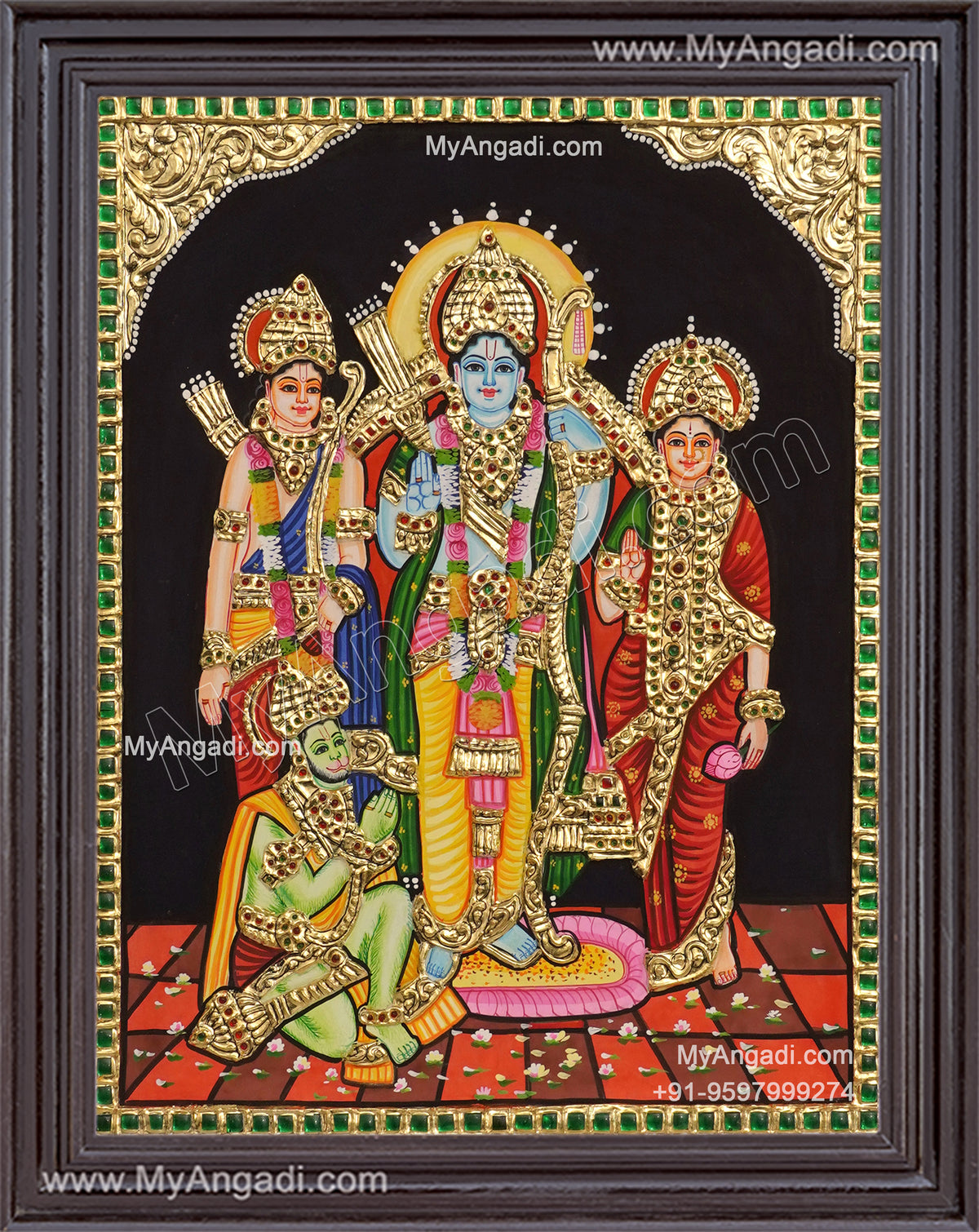 Ram Durbar Tanjore Painting