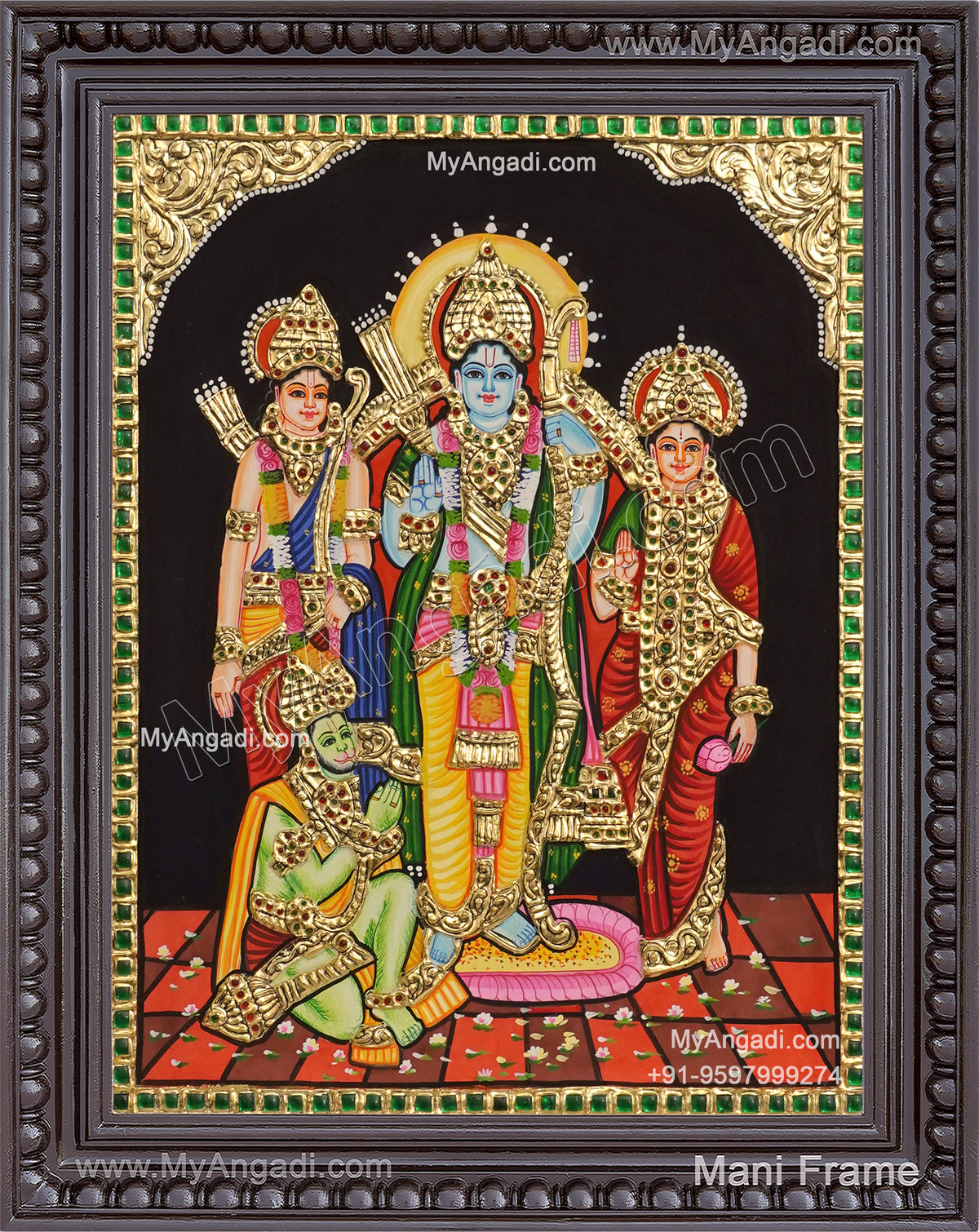 Ram Durbar Tanjore Painting
