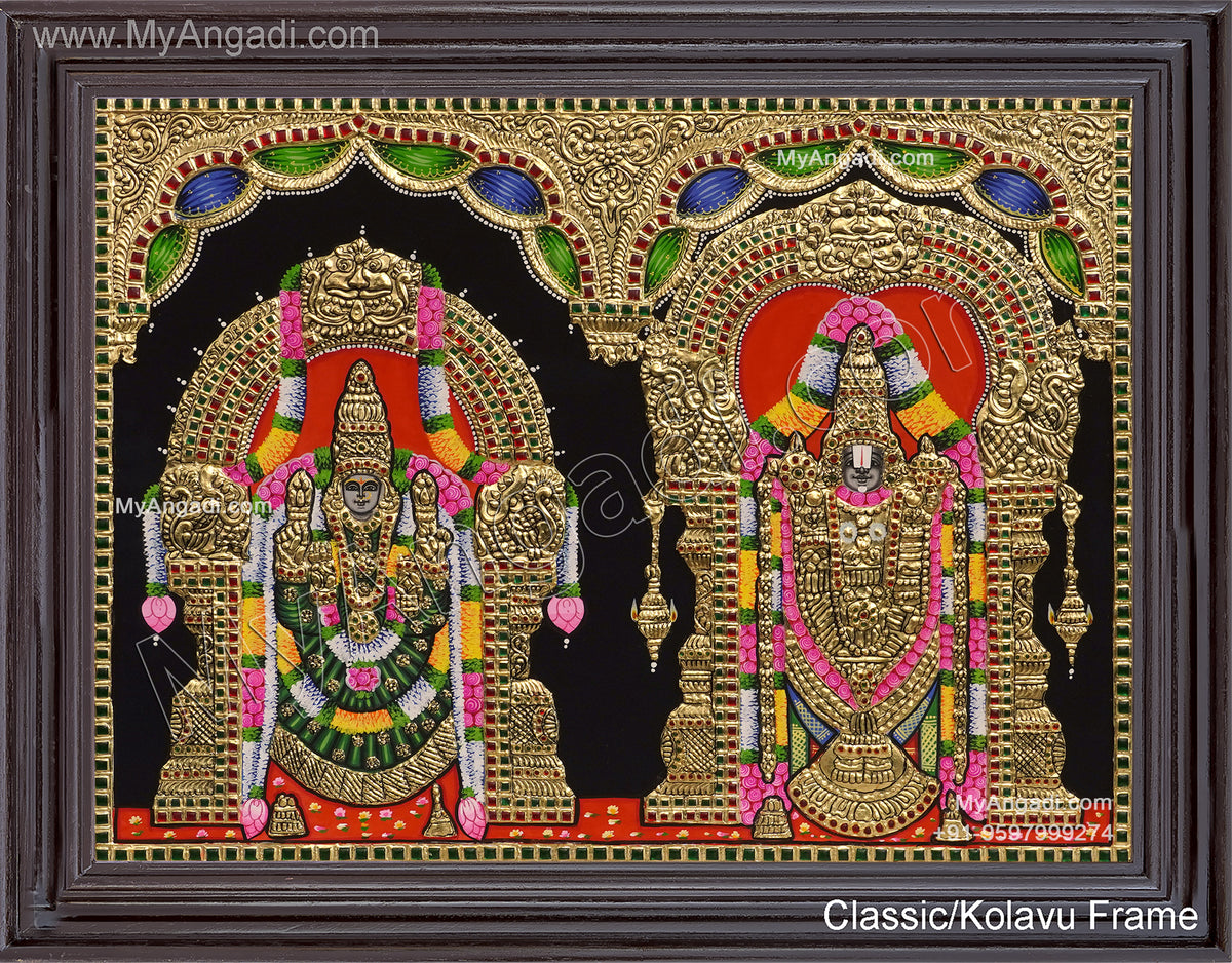 Balaji Thayar Tanjore Painting