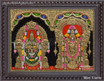 Balaji Thayar Tanjore Painting