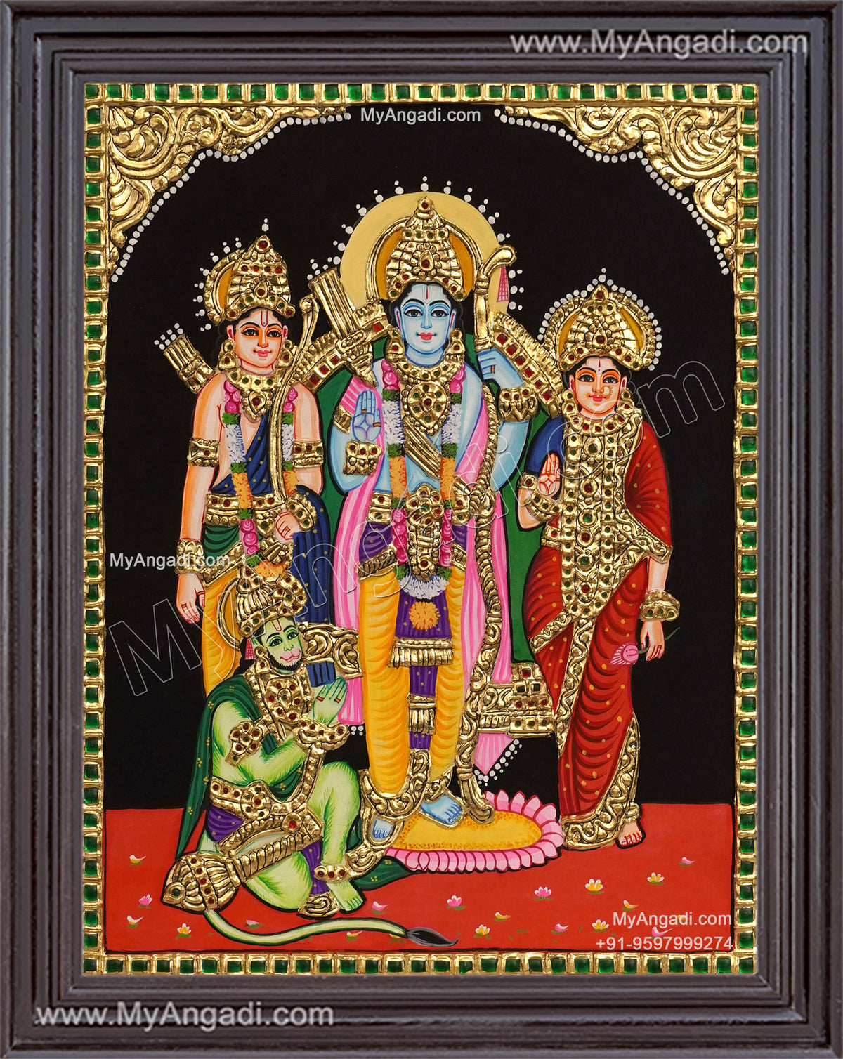 Ram Durbar Tanjore Painting