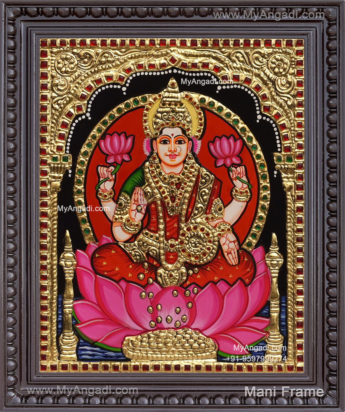 Lakshmi Tanjore Painting