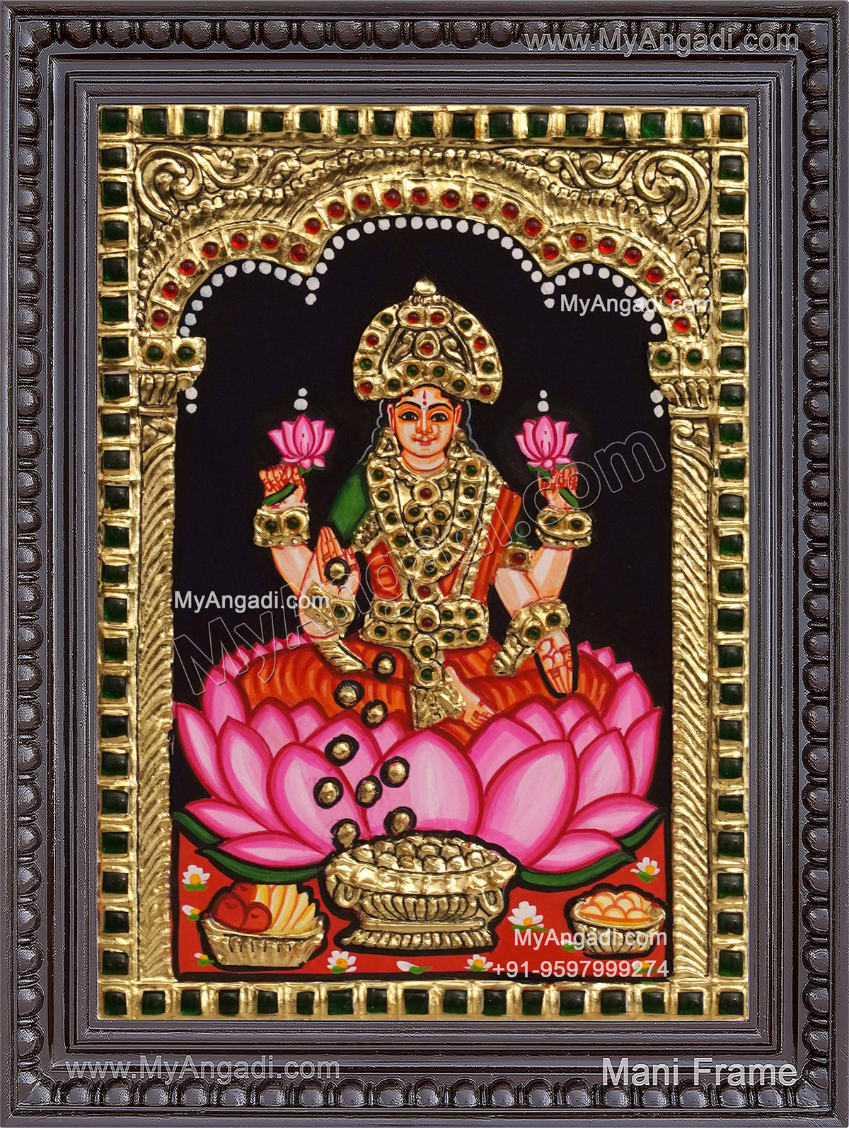 Lakshmi Tanjore Painting