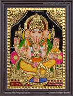 Ganesha Tanjore Painting