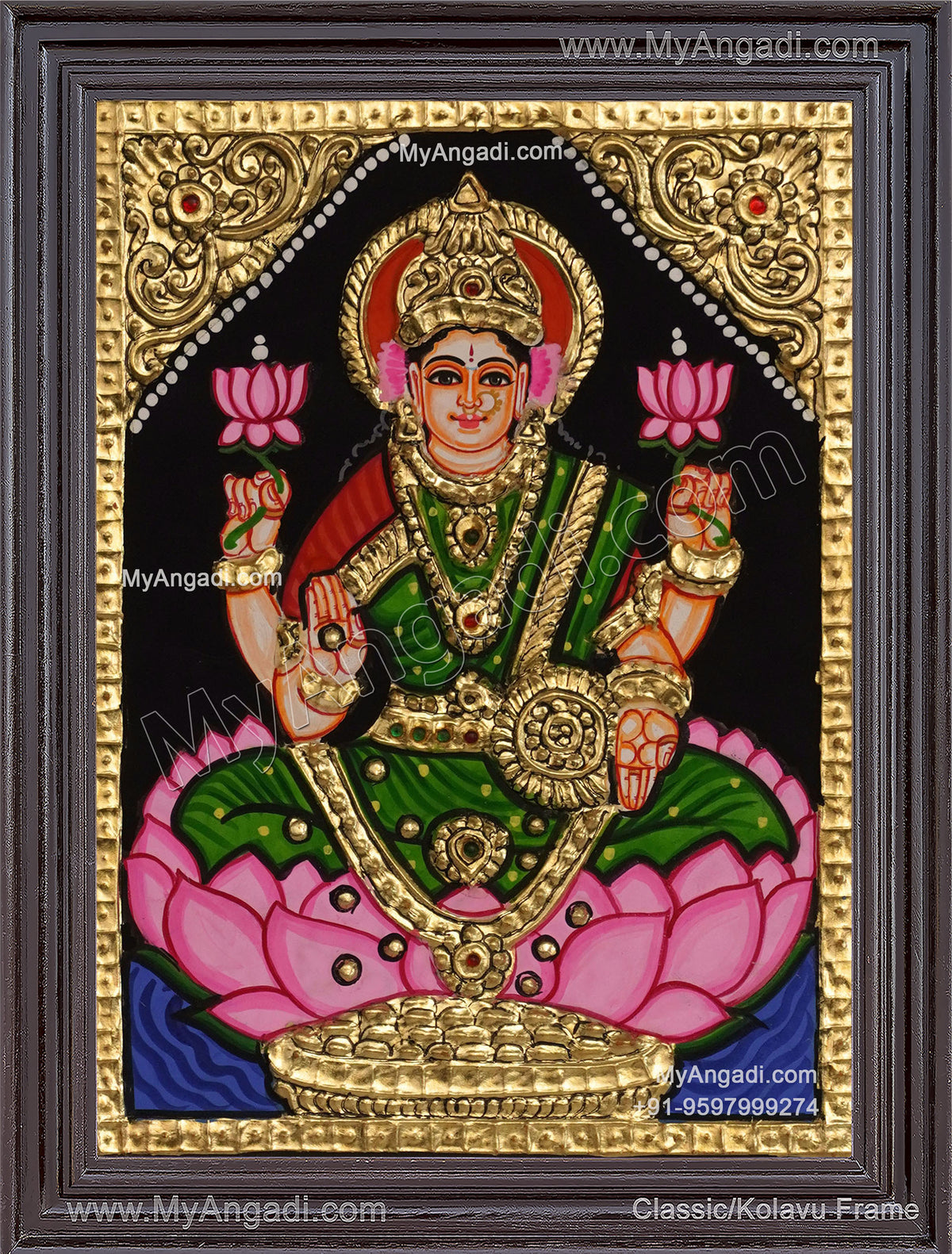 Lakshmi Tanjore Painting