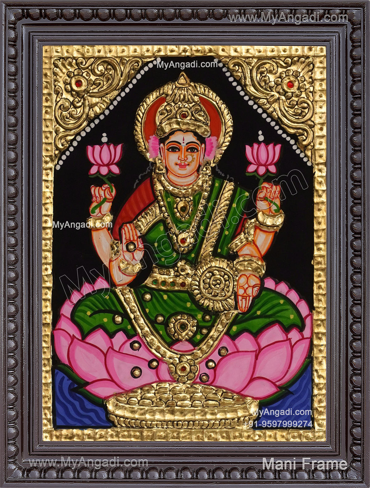 Lakshmi Tanjore Painting