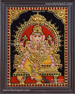 Ganesha Tanjore Painting