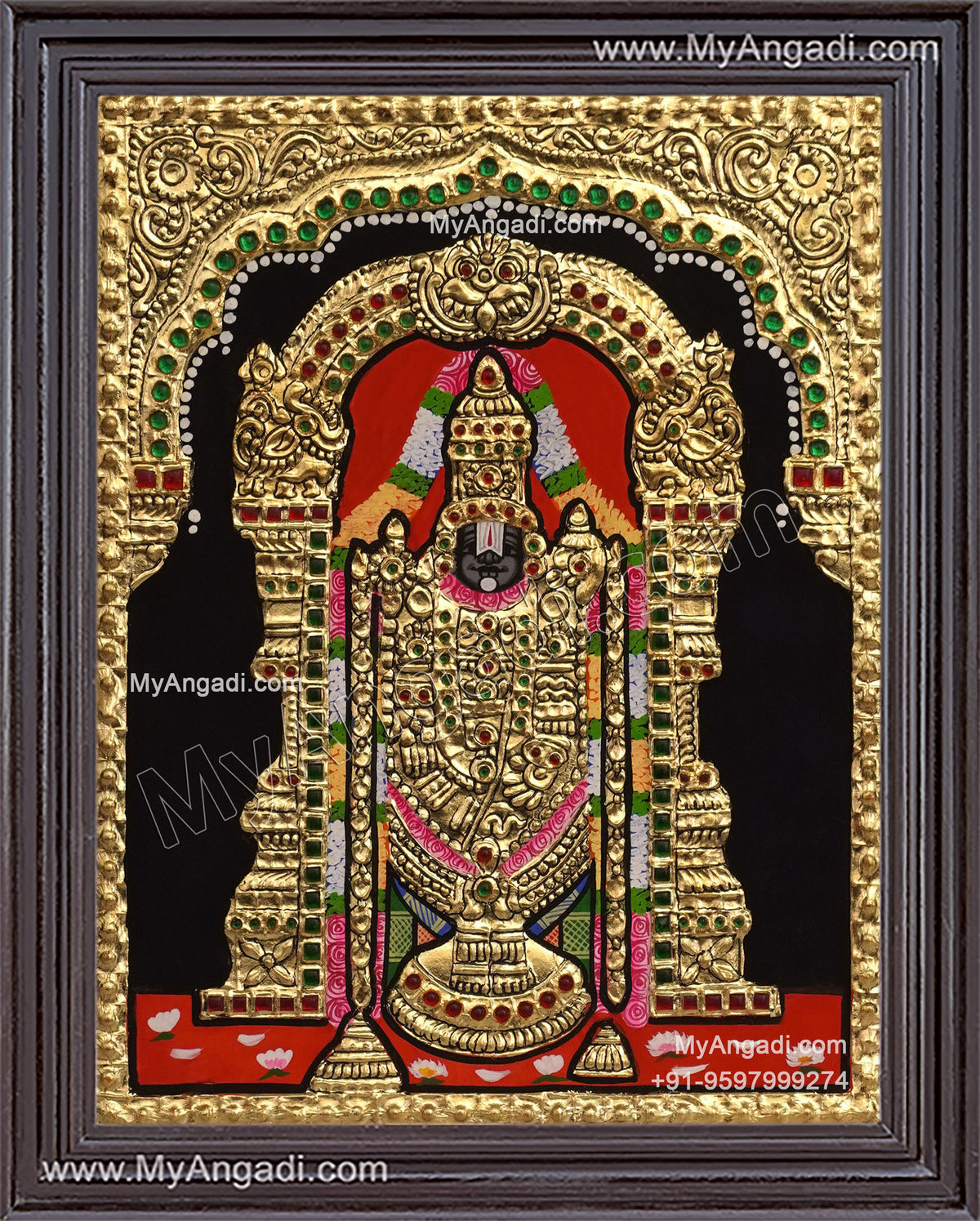 Balaji Tanjore Painting