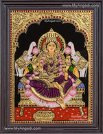 Gajalakshmi Tanjore Painting