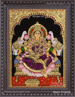Gajalakshmi Tanjore Painting