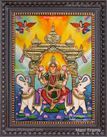 Gajalakshmi Tanjore Painting