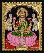 5 Set Ganesha Murugan Balaji Lakshmi Saraswathi Tanjore painting