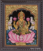Gajalakshmi Tanjore Painting