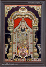 Tirupathi Balaji 3D Tanjore Painting