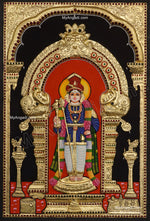 Raja Alangara Murugar 3D Tanjore Painting