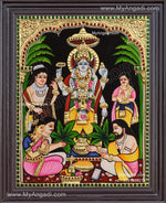 Sathya Narayana Tanjore Painting