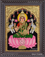Gajalakshmi Tanjore Painting