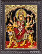 Durga Devi Tanjore Painting