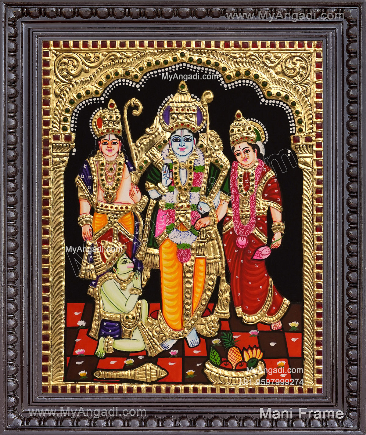 Ram Durbar Tanjore Painting