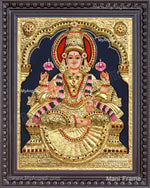 3D Gaja Lakshmi Tanjore Painting