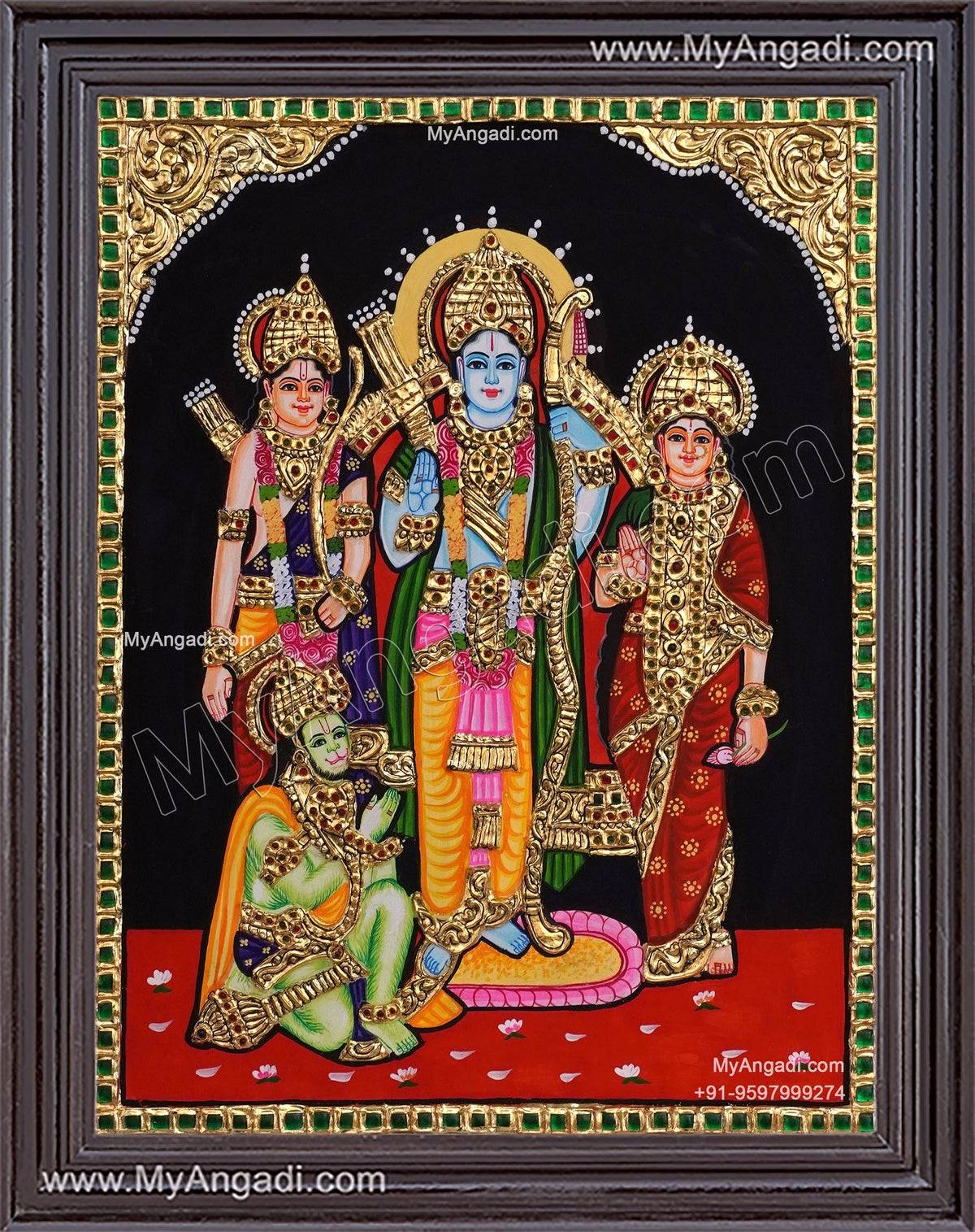 Ram Durbar Tanjore Painting