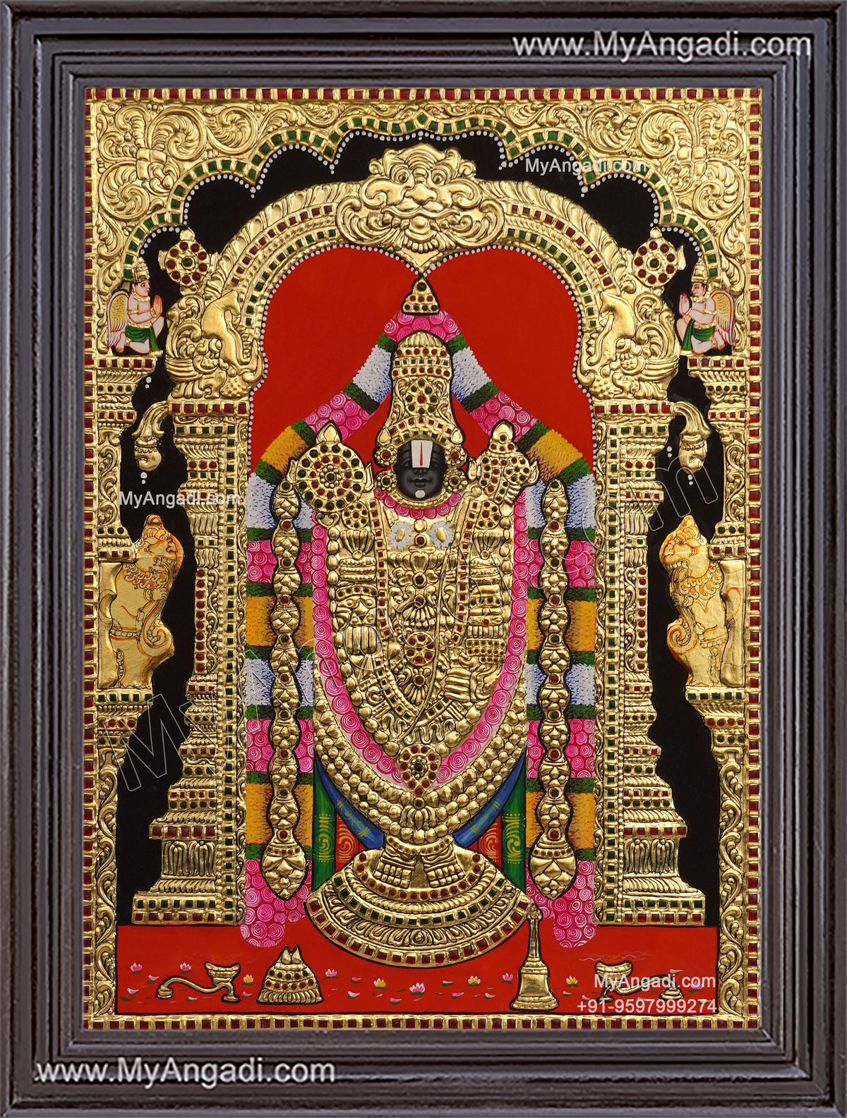 Venkatachalapathy Tanjore Painting