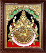 Aishwarya Lakshmi Tanjore Painting, Ishwarya Lakshmi Tanjore Painting