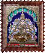 Aishwarya Lakshmi Tanjore Painting, Ishwarya Lakshmi Tanjore Painting