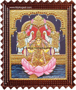 Gaja Lakshmi Tanjore Painting, Gajalakshmi Tanjore Painting