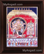 Natarajar Dance Tanjore Painting, Nataraja Tanjore Painting