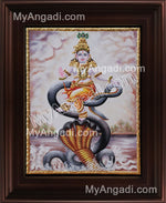 Kalinga Narthanam Krishna Tanjore Painting, Krishna Tanjore Painting