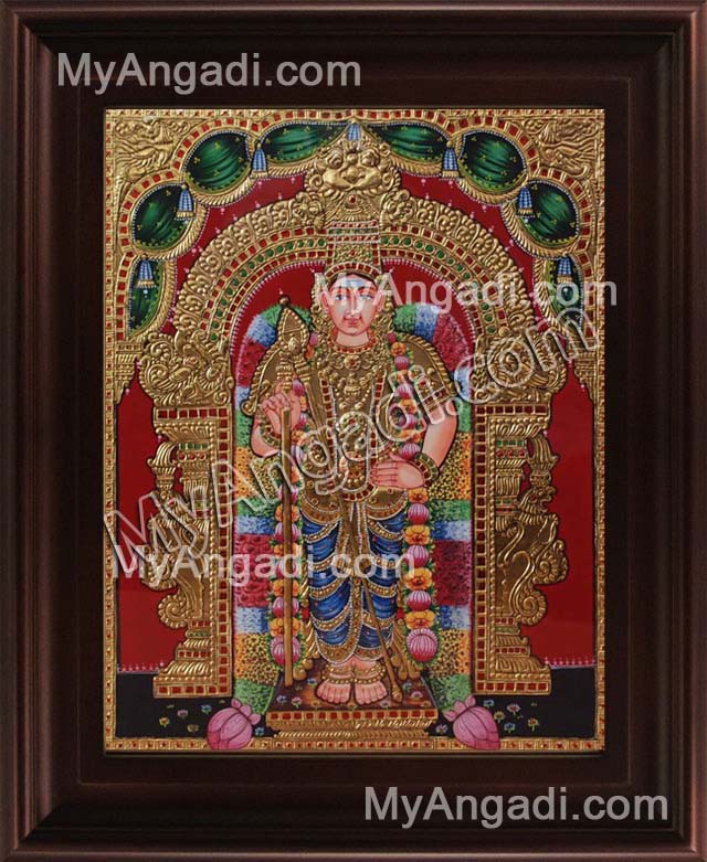 Murugan Tanjore Painting, Murugar Tanjore Painting