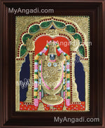 Balaji Tanjore Painting, Tirupati Venkateswara Perumal Tanjore Painting
