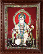 Hanuman Tanjore Painting