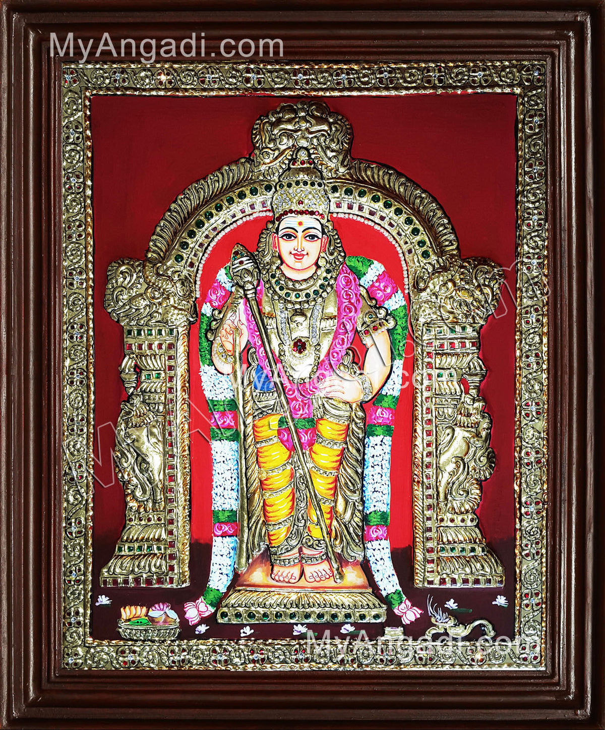 Murugan Tanjore Painting