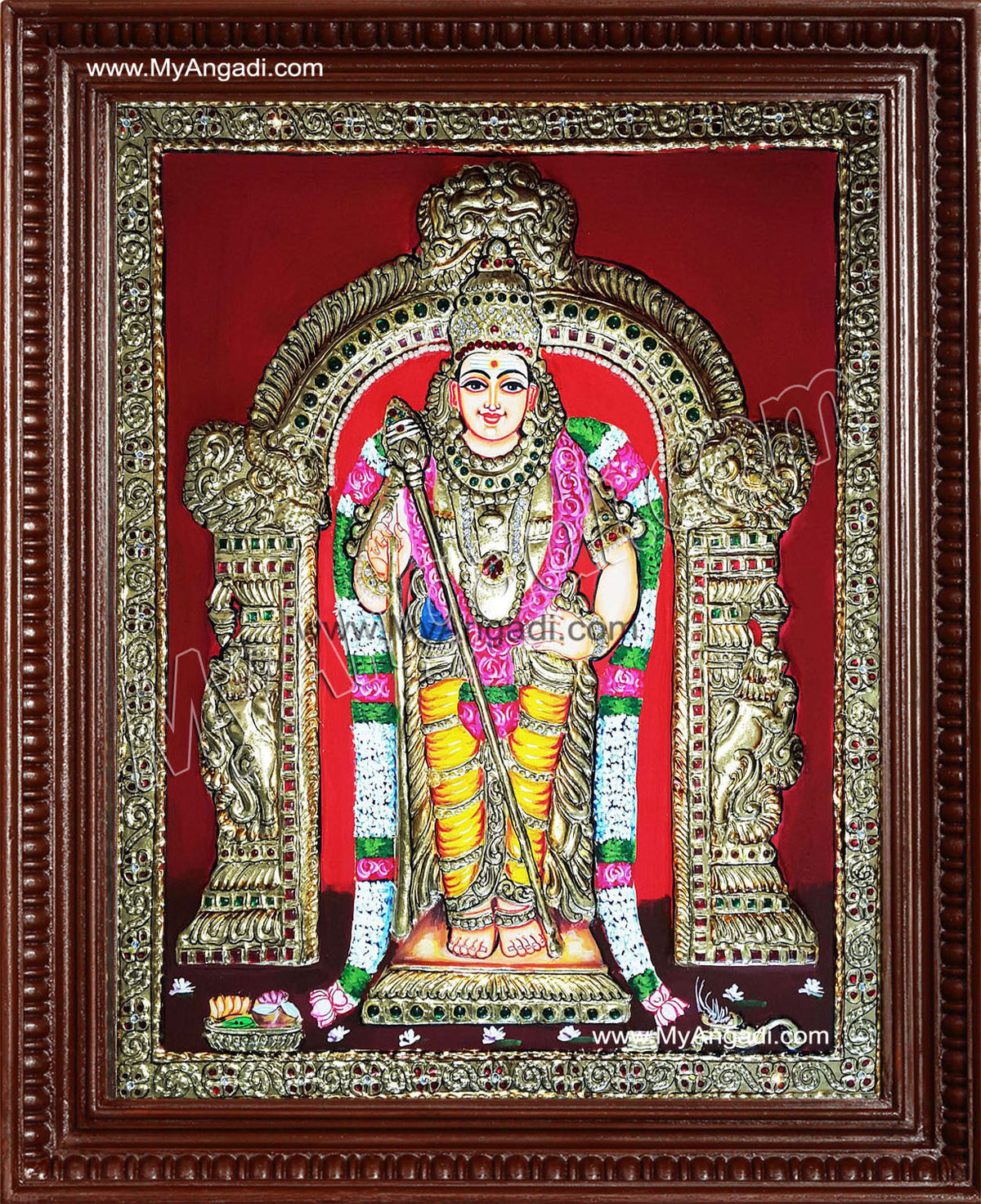 Murugan Tanjore Painting