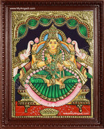 Gajalakshmi Tanjore Painting