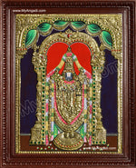 Thirupathi Venkatachalapathi Tanjore Painting