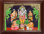 Sathyanarayana Tanjore Painting