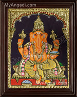 Ganesha Tanjore Painting