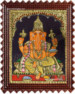 Ganesha Tanjore Painting