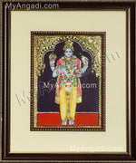 Lord Narayana Tanjore Painting