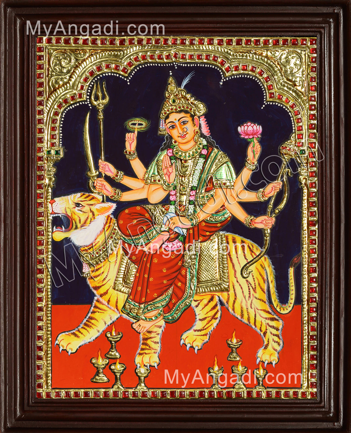 Durgai Tanjore Painting