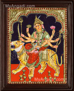 Durgai Tanjore Painting