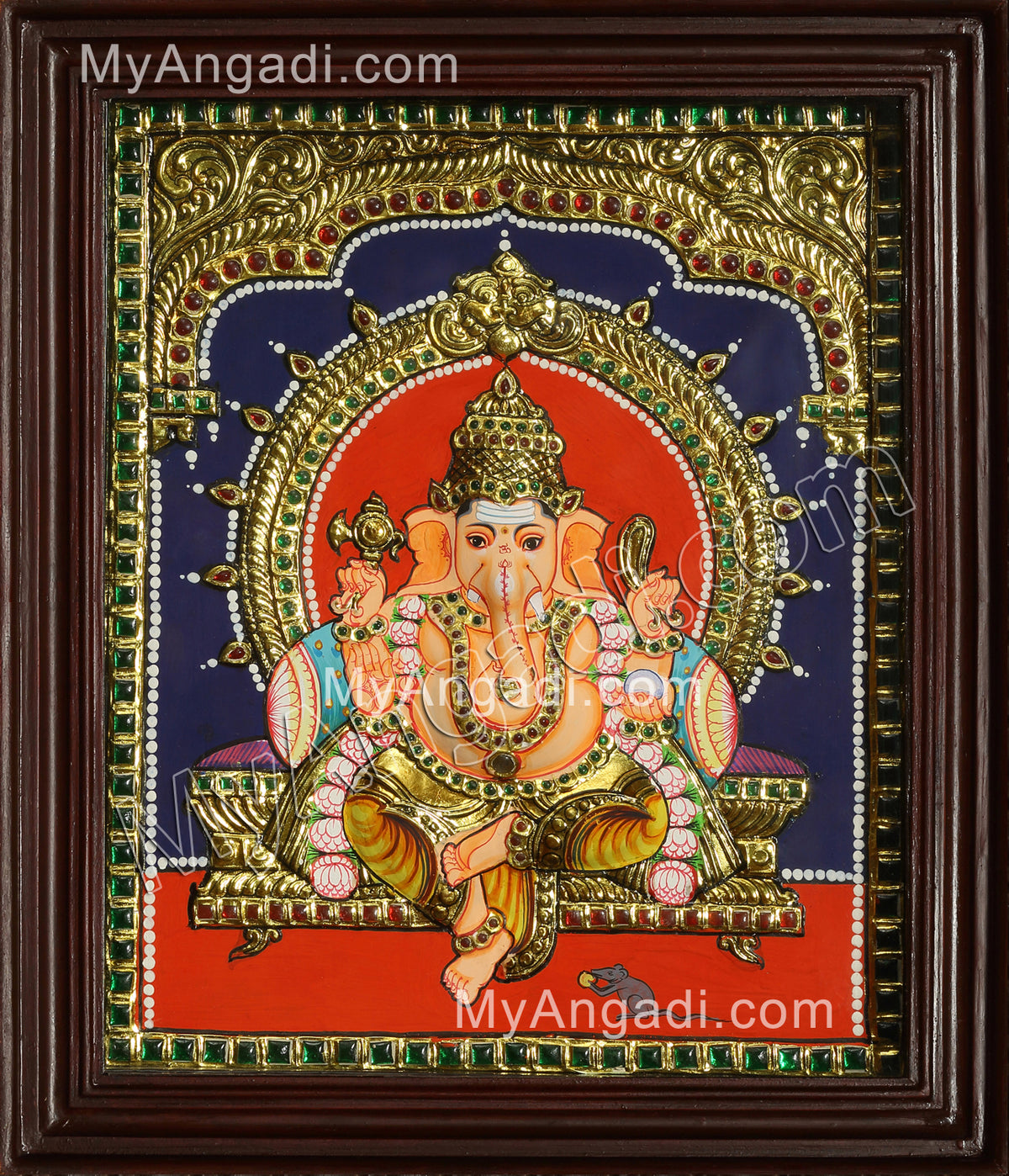 Ganesha Tanjore Painting