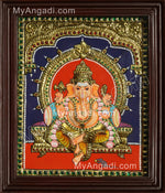 Ganesha Tanjore Painting