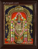 Thirupathi Venkatachalapathi Tanjore Painting
