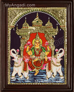 Gajalakshmi Tanjore Painting